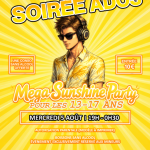 S32 Soirée Ados - Mercredi 5 Août