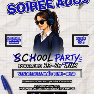 S35 Soirée Ados - Vendredi 28 Août