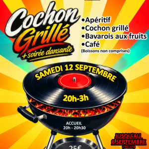S37 Soirée Cochon Grillé - Samedi 12 Septembre
