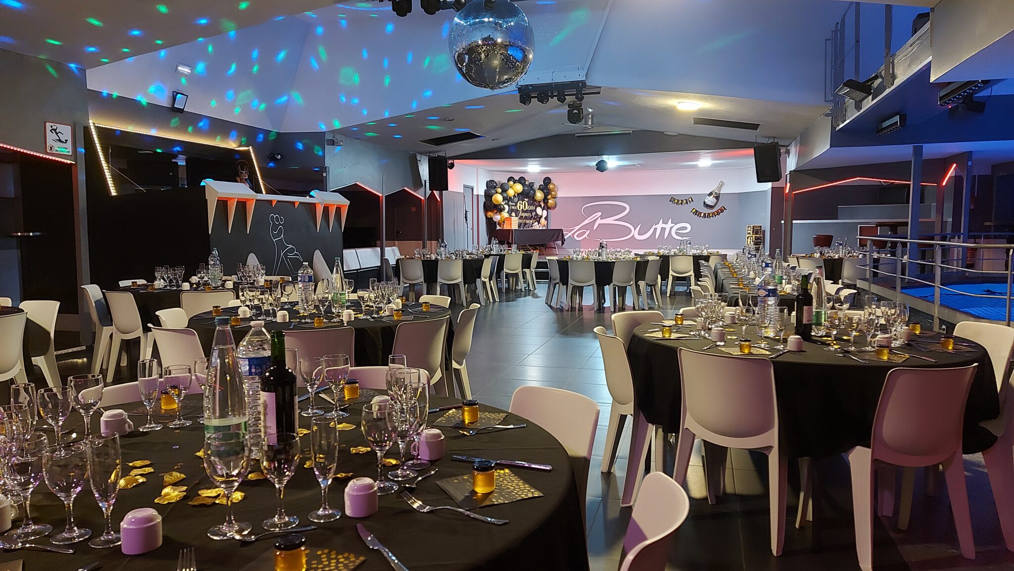 Préparatif pour evenement